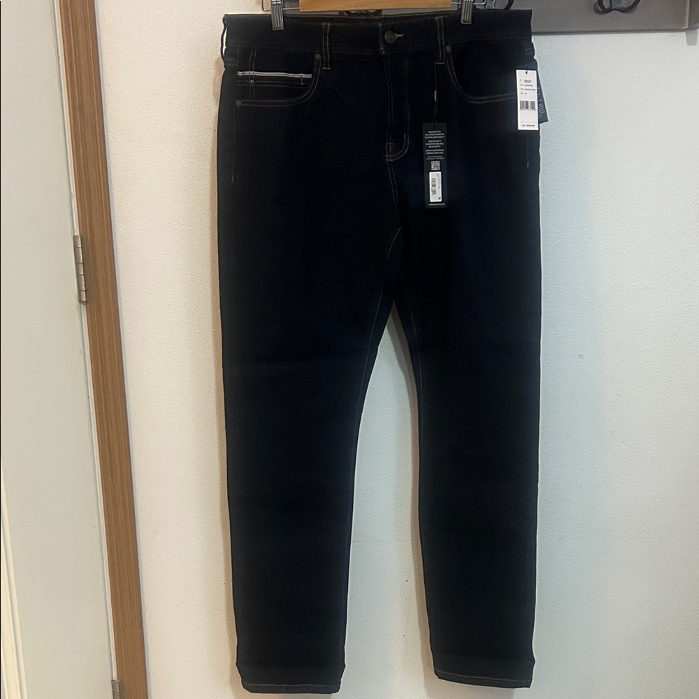 Liverpool Men's midnight rinse Jeans Kingston, straight size 35×30